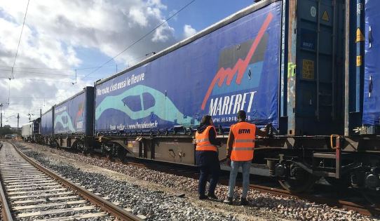 MARFRET LANCE UN SERVICE FERROVIAIRE ENTRE LES PORTS DE ROUEN ET BONNEUIL-SUR-MARNE