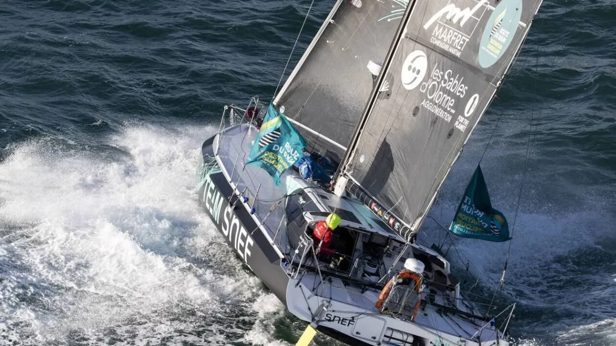 Xavier Macaire termine la Route du Rhum en 6ème position